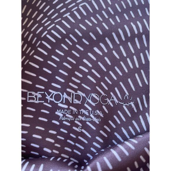 Beyond Yoga Lux Etched Fans High Rise Leggings Size Small - Picture 6 of 8